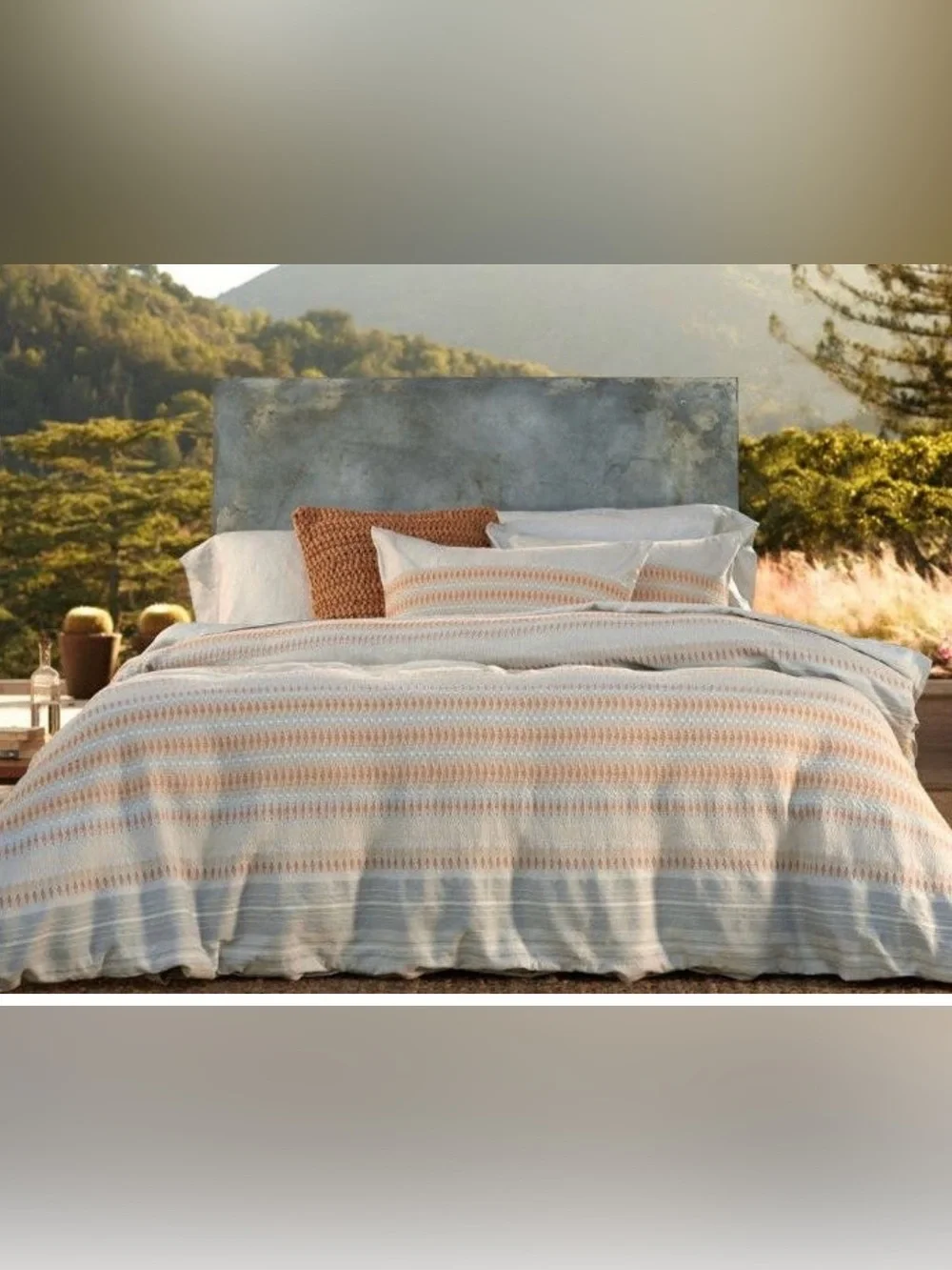Coyuchi Lost Coast Duvet Cover